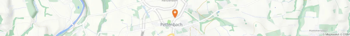 Kartendarstellung des Standorts für Apotheke Pettenbach in 4643 Pettenbach
